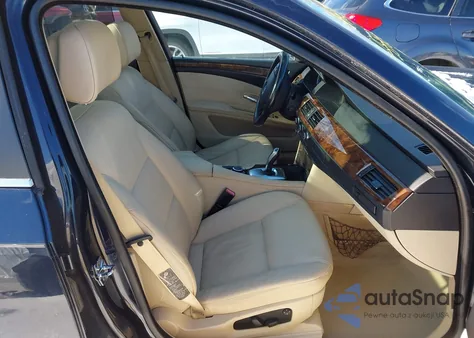 2008 BMW 535Xi z USA, uszkodzony, nr VIN WBAPT73568CX01509